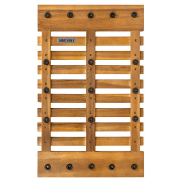 Paige Modern Classic Acacia Wood Slat Mat